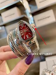 Colestore Bvlgari Serpenti Tubogas Watch In Silver - 3