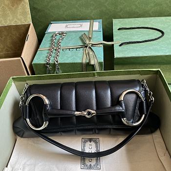 	 Colestore Gucci Horsebit Chain In Black Size 38x15x16cm