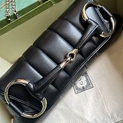 	 Colestore Gucci Horsebit Chain In Black Size 38x15x16cm - 4