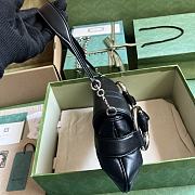 	 Colestore Gucci Horsebit Chain In Black Size 38x15x16cm - 2