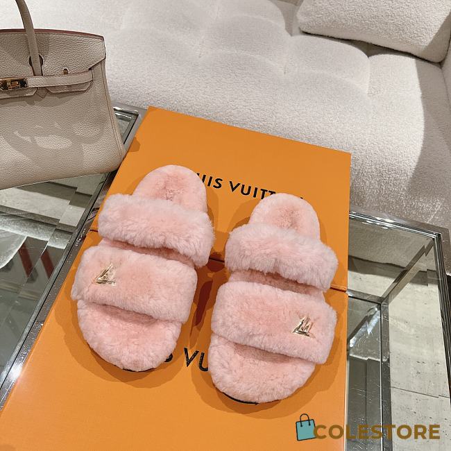 Colestore LV Sunset Comfort Flat Slipper Rose Clair 1AC716 Size 35-40 - 1