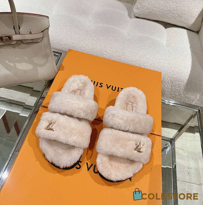 	 Colestore LV Sunset Comfort Flat Slipper Nude 1AC716 Size 35-40 - 1