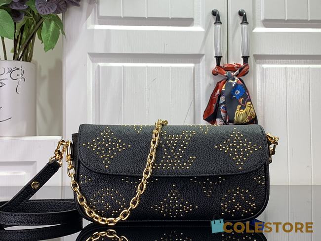 Colestore LV Ivy Woc On Chain Black Monogram Size 23.5x12x4.3cm - 1