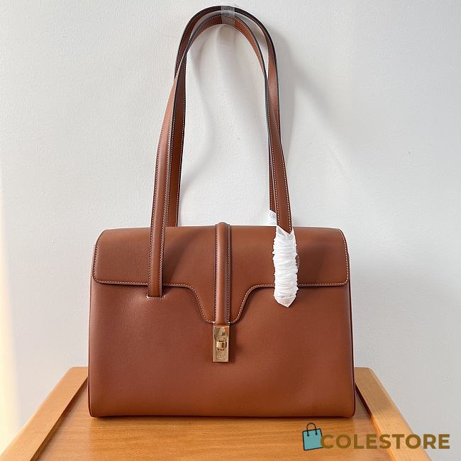 	 Colestore Celine Soft 16 In Smooth Calfskin Size 32 X 24 X 15 - 1