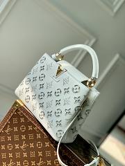 	 Colestore Louis Vuitton Capucine BB M22863 White Size 27×18×9cm - 6