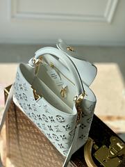 	 Colestore Louis Vuitton Capucine BB M22863 White Size 27×18×9cm - 4