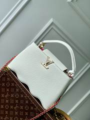 	 Colestore Louis Vuitton Capushell Capucine BB M22121 White Size 31.5×20×11cm - 1