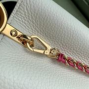 	 Colestore Louis Vuitton Capushell Capucine BB M22121 White Size 31.5×20×11cm - 6