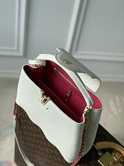 	 Colestore Louis Vuitton Capushell Capucine BB M22121 White Size 31.5×20×11cm - 2
