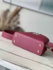 	 Colestore Louis Vuitton Capucine BB Taurillon Plum Mini Size 21 *14 * 8 cm - 2