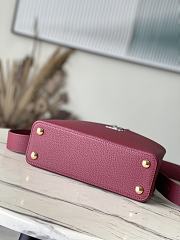 	 Colestore Louis Vuitton Capucine BB Taurillon Plum Size 27 *18 * 9 cm - 3