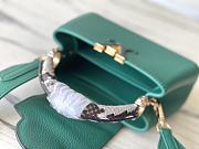 	 Colestore Louis Vuitton Capucine BB Taurillon Green Mini Size 21 *14 * 8 cm - 4