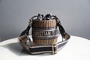 	 Colestore Dior Wicker Basket Bag Size 17x19cm - 1
