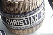 	 Colestore Dior Wicker Basket Bag Size 17x19cm - 6