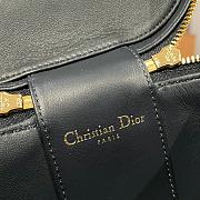Dior CD Signature Vanity Case Blue Dior Oblique Jacquard 16X11X9.5cm - 4