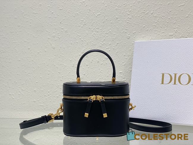 	Colestore Dior CD Signature Vanity Black 16X11X9.5cm - 1