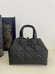 Colestore Dior Medium Toujours In Black Size 28.5 x 21.5 x 19 cm - 3