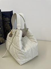 	 Colestore Dior Medium Toujours In White Size 28.5 x 21.5 x 19 cm - 5