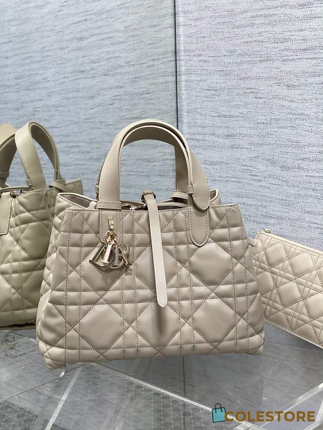 	 Colestore Dior Medium Toujours In Beige Size 28.5 x 21.5 x 19 cm - 1