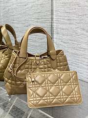 	 Colestore Dior Small Toujours In Brown Size 23x15x15cm - 2