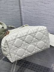 	 Colestore Dior Small Toujours In White Size 23x15x15cm - 5