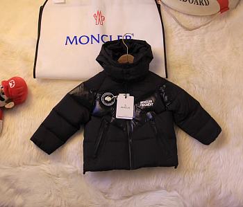 Colestore Moncler Kids Black Coat 02