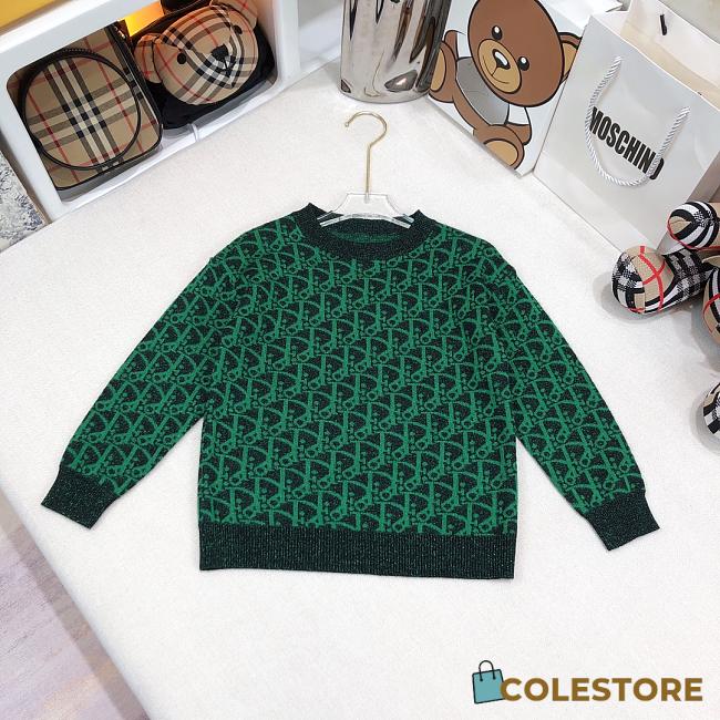 	 Colestore Dior Sweater Kid Green  - 1