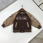 Colestore Dior Bomber Kid Brown Coat  - 1