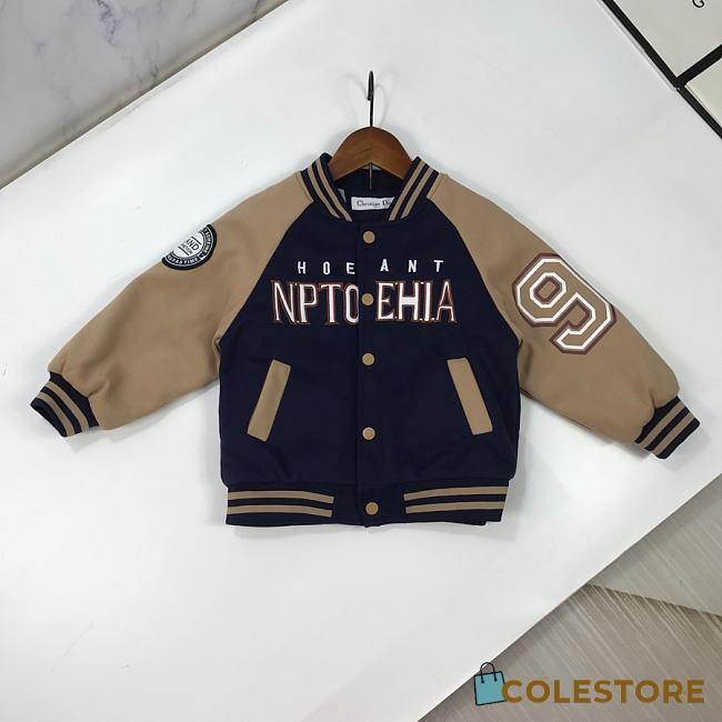 	 Colestore Dior Bomber Kid Blue Coat - 1
