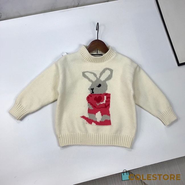 Colestore Gucci Sweater Rabbit White  - 1