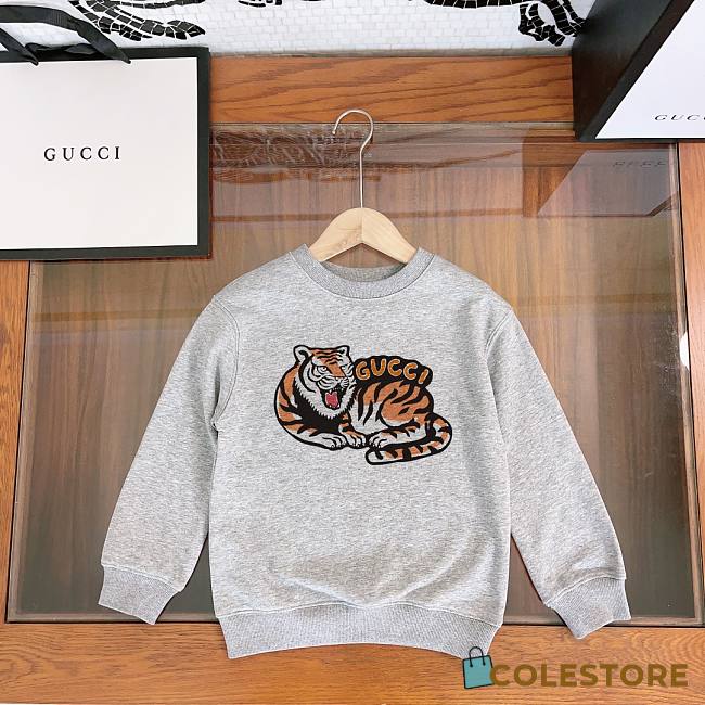 	 Colestore Gucci Sweater Tiger Grey - 1