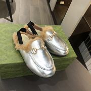 	 Colestore Gucci Slipper Silver Kid - 3