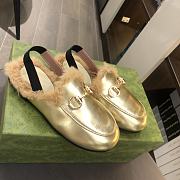 	 Colestore Gucci Slipper Gold Kid - 3