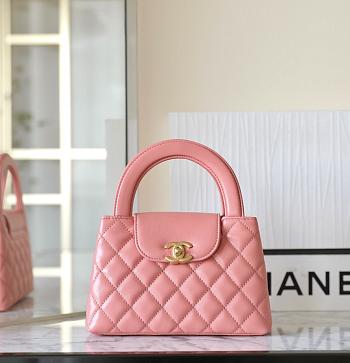 Colestore Chanel Kelly Mini Bag Pink 13x19x7cm