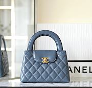 	 Colestore Chanel Kelly Mini Bag Blue 13x19x7cm - 1