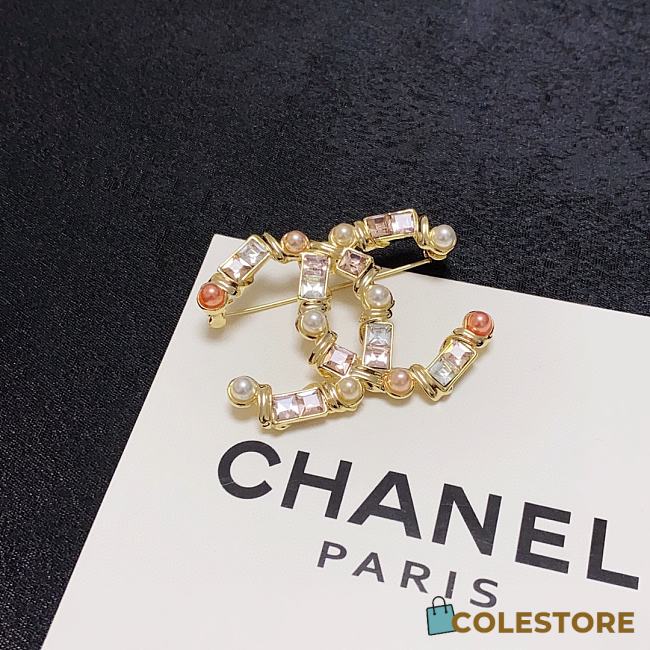 Colestore Channel Logo Brooch - 1