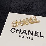 	 Colestore Channel Logo Brooch Gold/Silver - 2