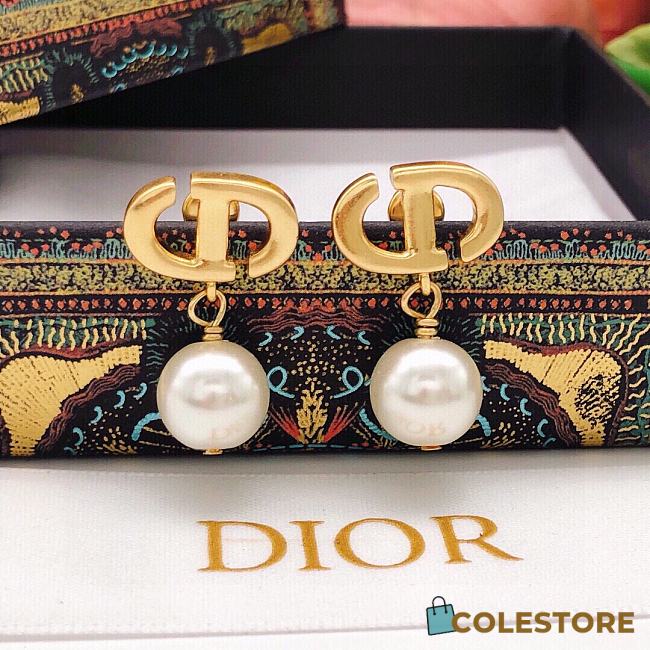 Colestore Dior Gold Earrings - 1