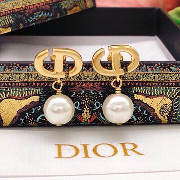 Colestore Dior Gold Earrings