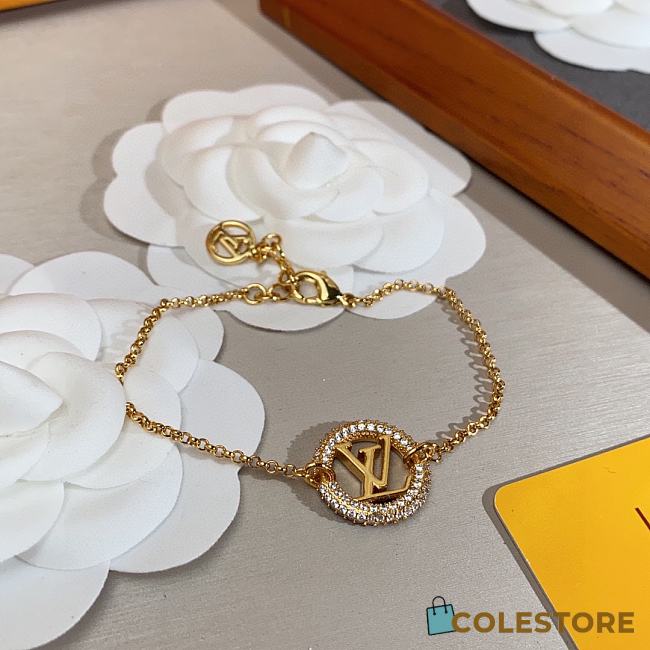 Colestore Louis Vuitton Gold Bracelet - 1