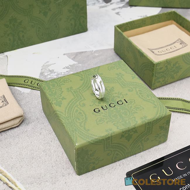 Colestore Gucci Silver Ring  - 1