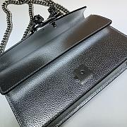 Colestore Gucci Metallic Calfskin Dionysus Shoulder Bag Silver 25x14x8cm - 2