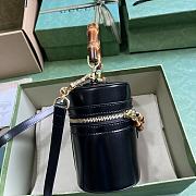 Colestore Gucci Bamboo Mini Shoulder Black Bag 15.5x 13.5x 4cm - 5