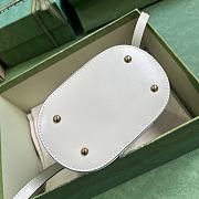 	 Colestore Gucci Bamboo Mini Shoulder White Bag 15.5x 13.5x 4cm - 5