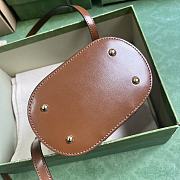 	 Colestore Gucci Bamboo Mini Shoulder Brown Bag 15.5x 13.5x 4cm - 4