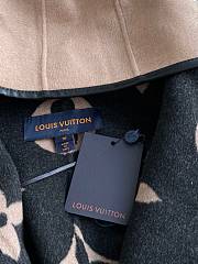 Louis Vuitton Signature Short Hooded Wrap Coat Brown - 4