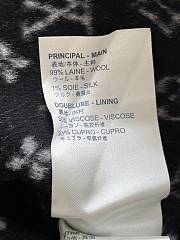 Louis Vuitton Signature Short Hooded Wrap Coat Blue - 5