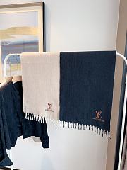 Colestore Louis Vuitton Scarf White  - 3