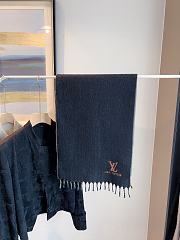 	 Colestore Louis Vuitton Scarf Black - 2