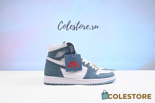 Colestore Jordan 1 Retro High OG Varsity Denim - 1